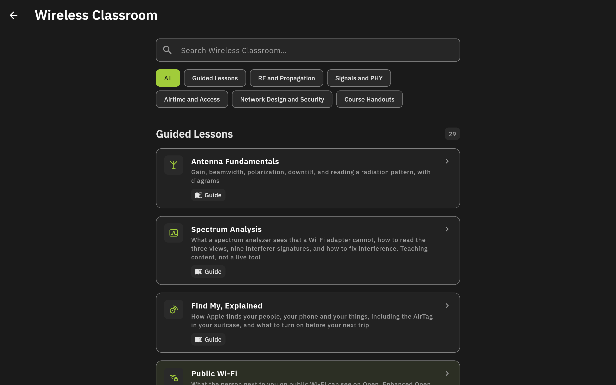 Wireless Classroom