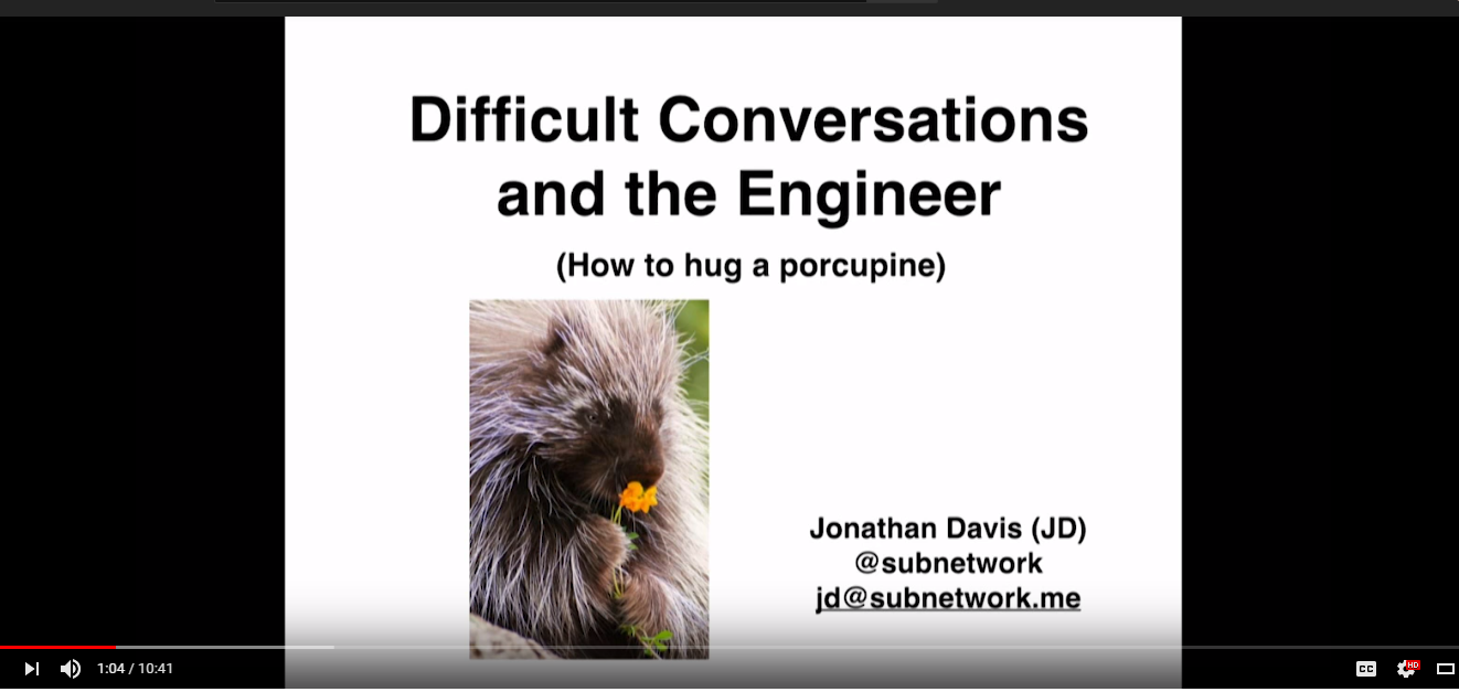 Difficult Conversations and the Engineer with Jonathan Davis